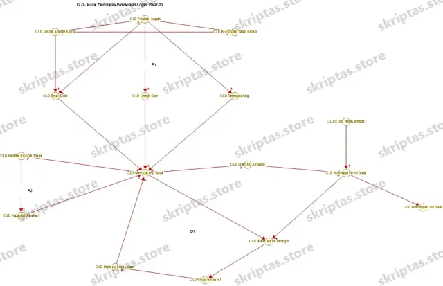 Contoh hasil pengerjaan Stella / iThink di portofolio Skriptas