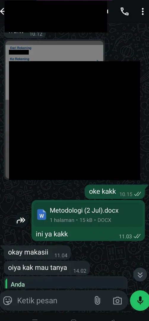 Bukti testimoni pelanggan Skriptas 56