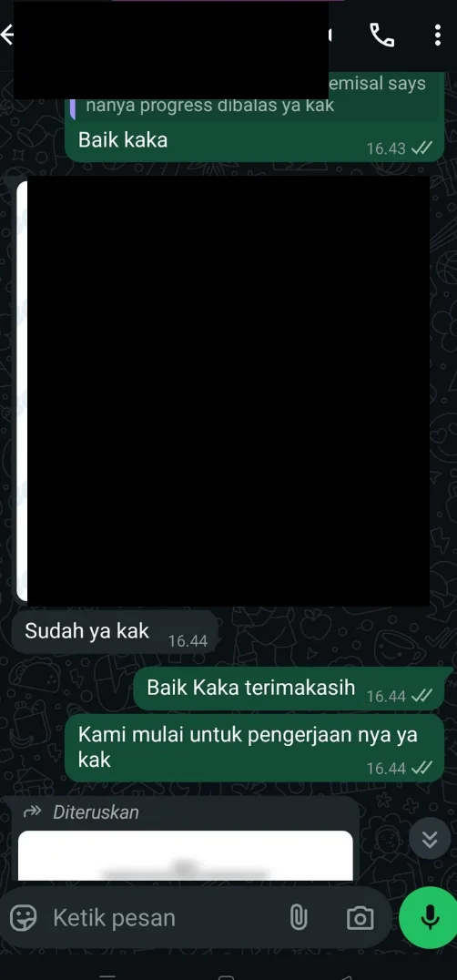 Bukti testimoni pelanggan Skriptas 47