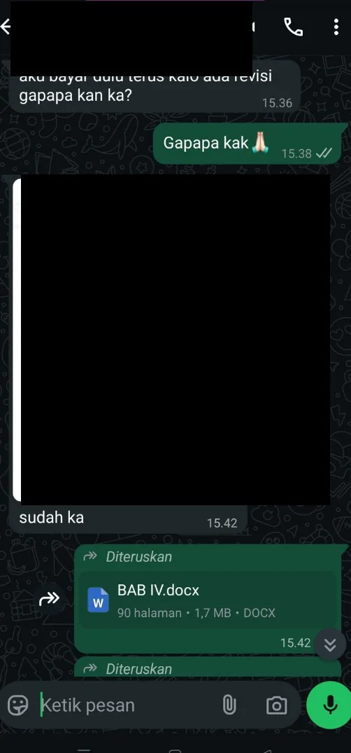 Bukti testimoni pelanggan Skriptas 49