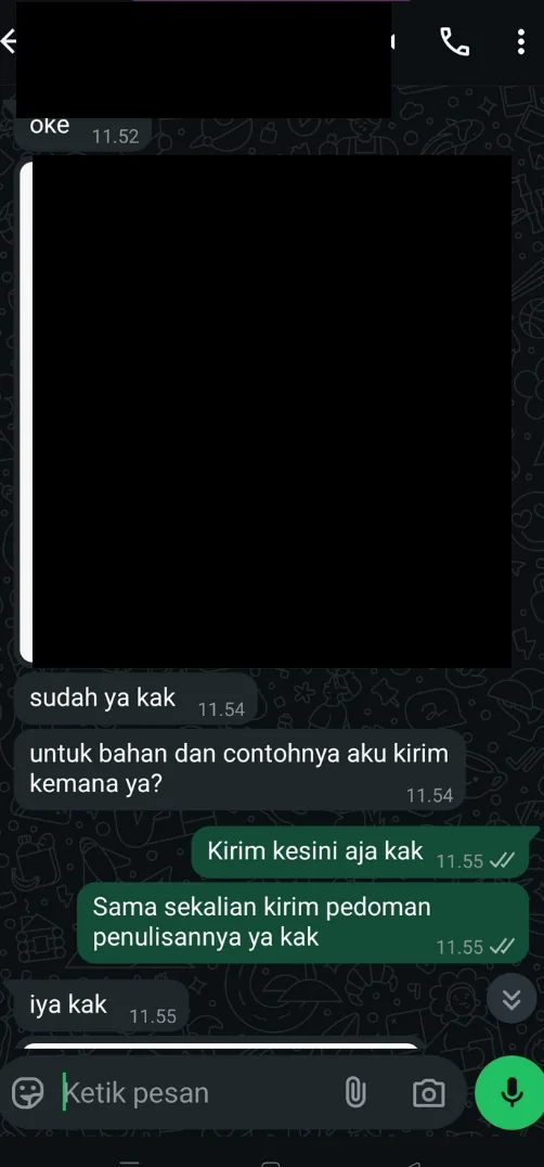 Bukti testimoni pelanggan Skriptas 46