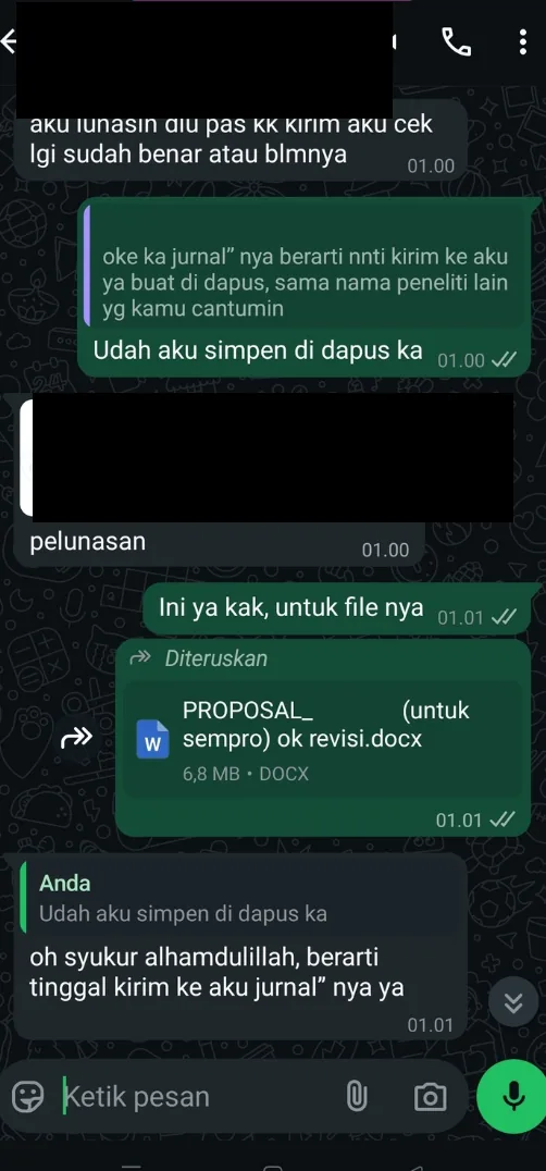 Bukti testimoni pelanggan Skriptas 57