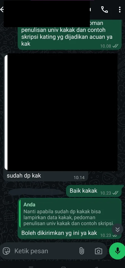 Bukti testimoni pelanggan Skriptas 36