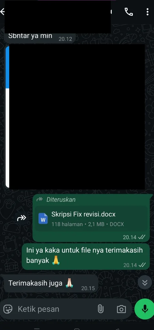 Bukti testimoni pelanggan Skriptas 23