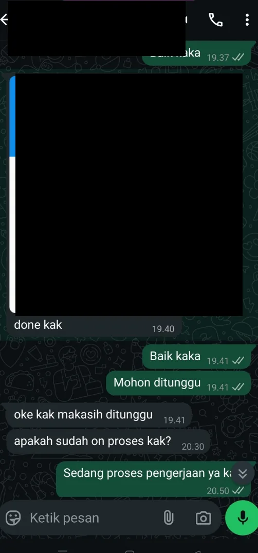 Bukti testimoni pelanggan Skriptas 12