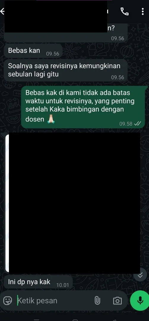 Bukti testimoni pelanggan Skriptas 18