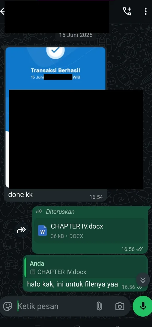 Bukti testimoni pelanggan Skriptas 14