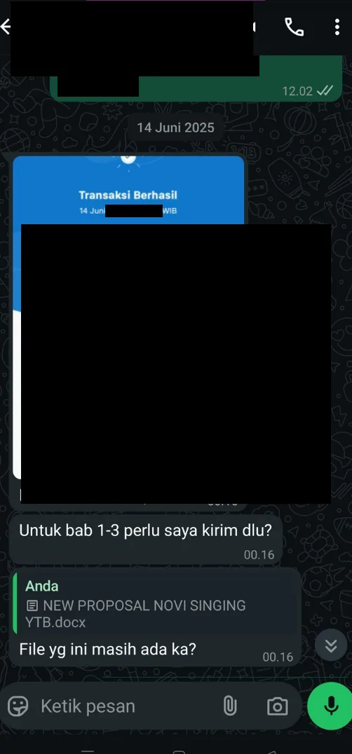 Bukti testimoni pelanggan Skriptas 6