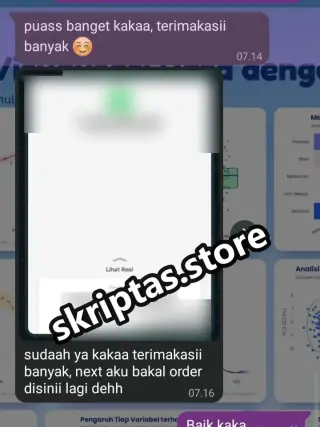 Bukti testimoni pelanggan Skriptas 28
