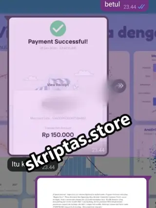 Bukti testimoni pelanggan Skriptas 17
