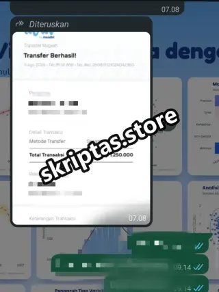 Bukti testimoni pelanggan Skriptas 3